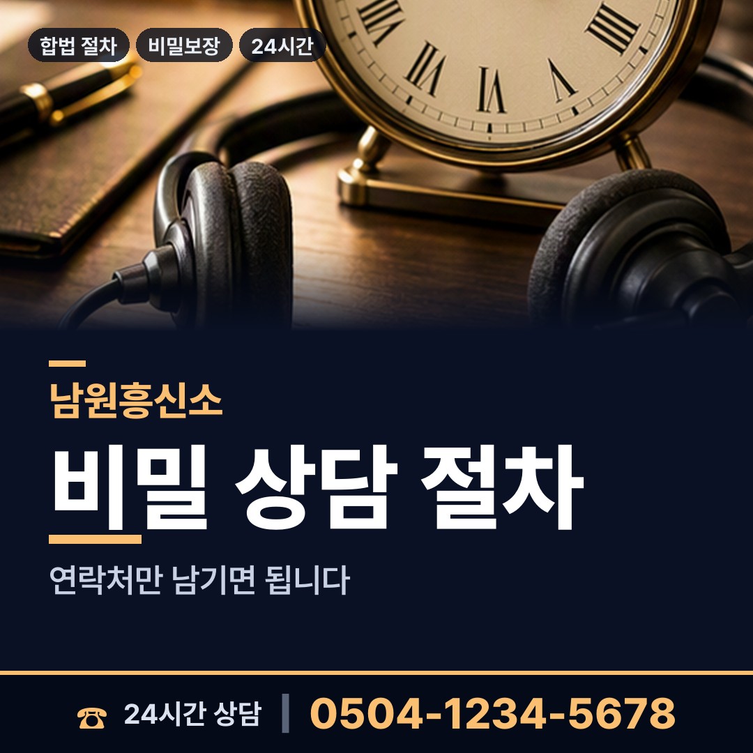 남원 주천면 기업흥신소 상담 안내